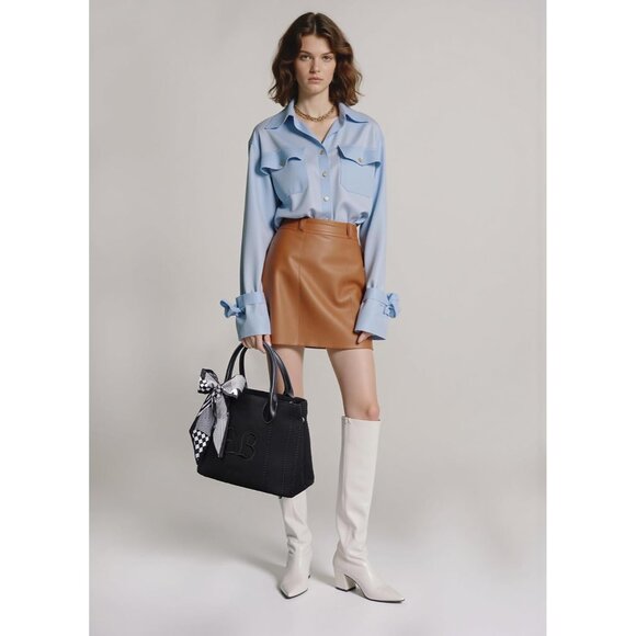 Embroidery Canvas Tote Bag Women Shoulder Crossbody Handheld Purse - Picture 3 of 6